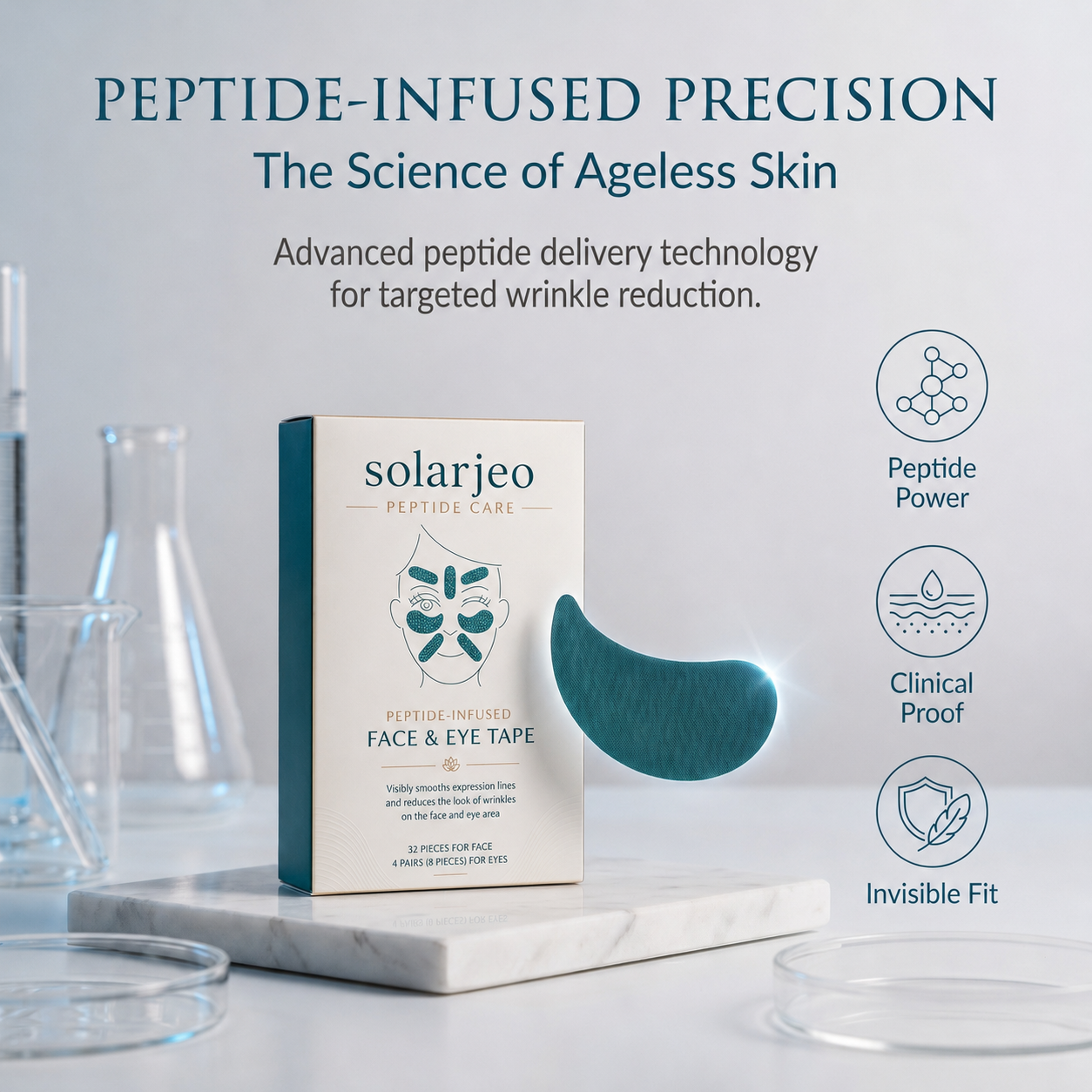 Peptide Face & Eye Tape