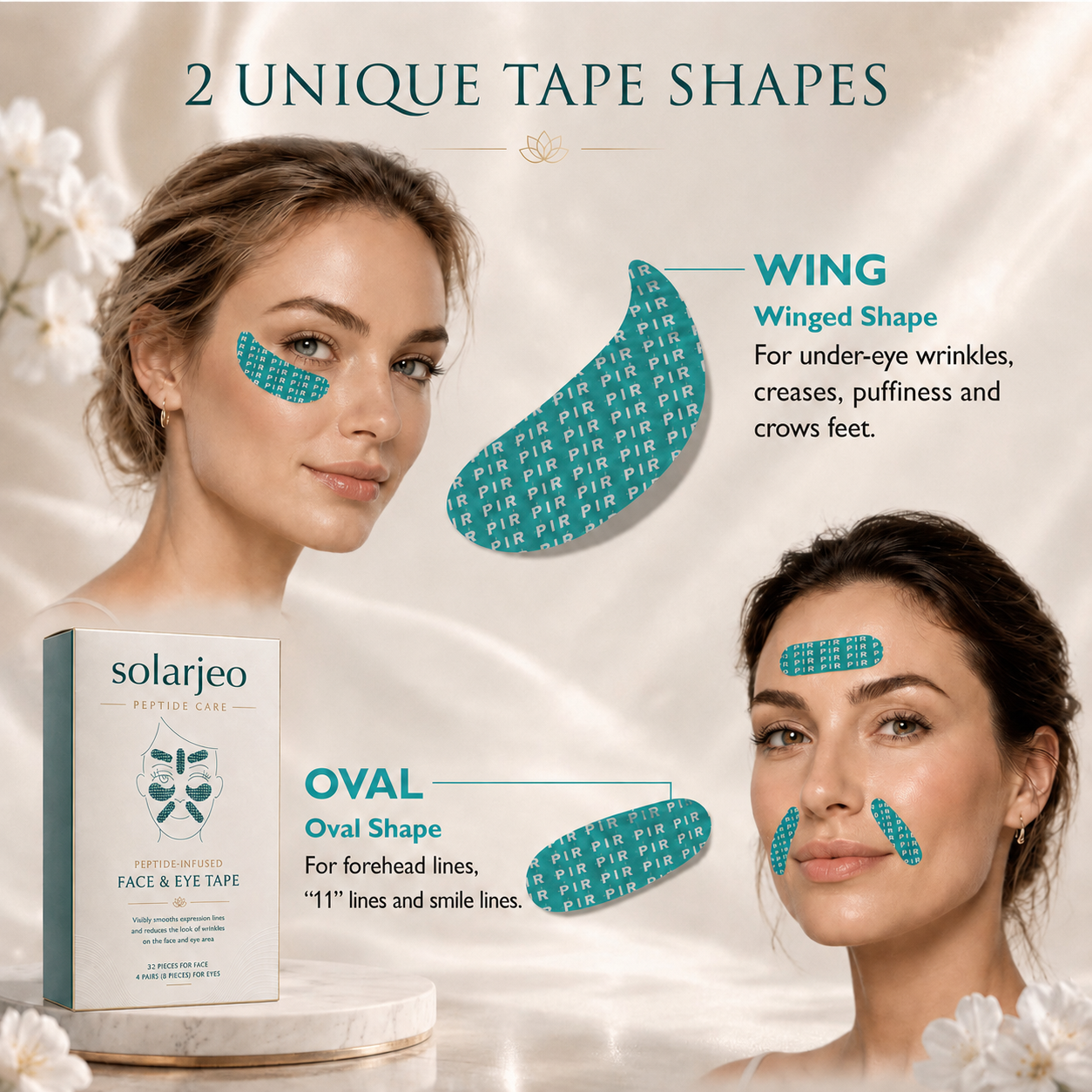 Peptide Face & Eye Tape