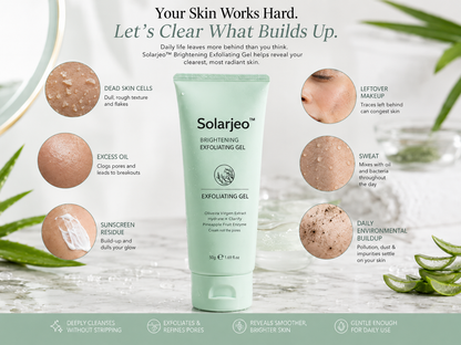 Solarjeo™ Face & Body Soft Peel Glow Reset Gel