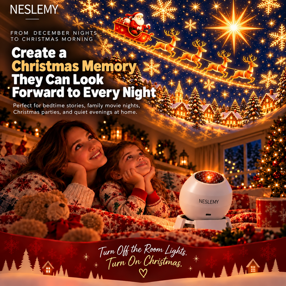 🎄 Magical Christmas Lights ✨ Light Up the Holiday Magic