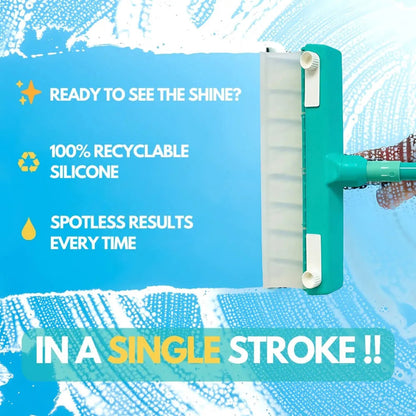 Alisanda⭐⭐⭐ Final 4 Hours: 67% OFF  Recyclable Silicone Window Squeegee Kit