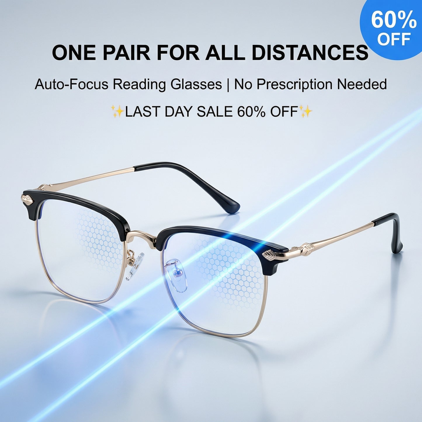 ✨LAST DAY SALE 60% OFF✨ Ultra-Light Blue Light Reading Glasses for Clear Vision